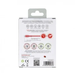 Cable USB Tipo C 2.0 A USB Tipo C 2.0 Rojo 1m -Outlet Dcutec Tienda 30402080 2