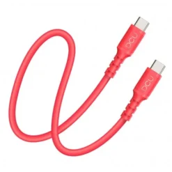Cable USB Tipo C 2.0 A USB Tipo C 2.0 Rojo 1m