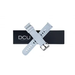 Correa Silicona Gris 19mm Para Curved Glass