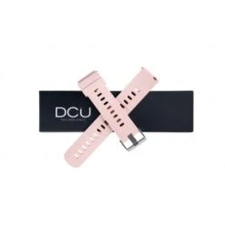 Correa Silicona Rosa 19mm Para Metal 23