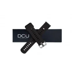 Correa Silicona Negra 19mm Para Metal 23