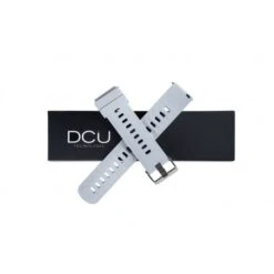 Correa Silicona Gris 19mm Para Metal 23