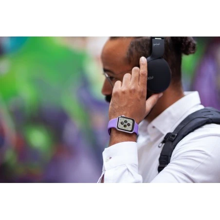 Correa TPU Púrpura 22mm Para Modelo COLORFUL 5 Correa TPU Púrpura 22mm Para Modelo COLORFUL - Imagen 5