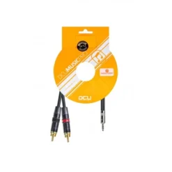PRO 3,5 Jack M Stereo Rean - 2 X RCA M Rean