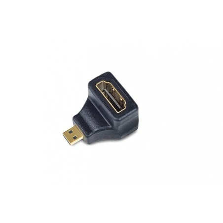 Adaptador Micro HDMI Macho-HDMI Hembra 90º 1 Adaptador Micro HDMI Macho-HDMI Hembra 90º
