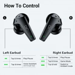 Auriculares Con Cancelación De Ruido Activa Feedforward Negros -Outlet Dcutec Tienda auriculares con cancelacion de ruido activa feedforward negros 8
