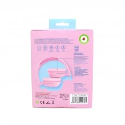 Auriculares Infantiles 3 En 1 PlaySafe Kids Bluetooth + Cable Jack 3.5mm + Cable C Rosa -Outlet Dcutec Tienda auriculares infantiles 3 en 1 rosa bluetooth cable c cable jack 35mm 1