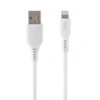 Cable Lightning A USB Para IPhone, IPad O IPod De PVC Blanco 1m