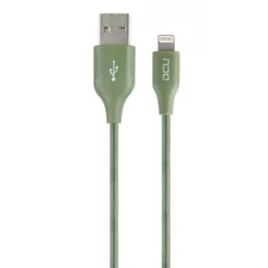 Cable Lightning A USB Para IPhone, IPad O IPod De PVC Verde 2m