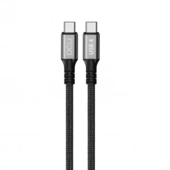 Cable USB 4 Tipo C A USB Tipo C 240W/40G Negro 1m