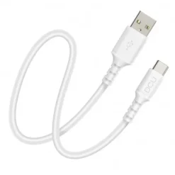 Cable USB Tipo A 2.0 A USB Tipo C Blanco 1m