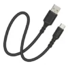 Cable USB Tipo A 2.0 A USB Tipo C Negro 1.5m