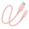 Cable USB Tipo A 2.0 A USB Tipo C Rosa 1m