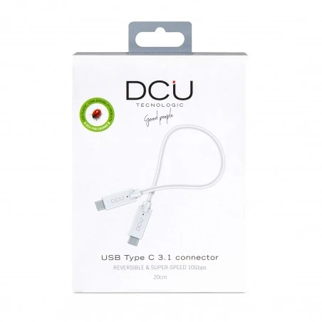 Cable USB Tipo C 3.1 A USB Tipo C 3.1 20cm 2 Cable USB Tipo C 3.1 A USB Tipo C 3.1 20cm - Imagen 2