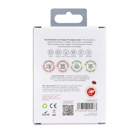 Cable USB Tipo C 3.1 A USB Tipo C 3.1 20cm 3 Cable USB Tipo C 3.1 A USB Tipo C 3.1 20cm - Imagen 3