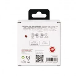 Cargador USB 5V 2,4A + Cable USB Tipo C 1m -Outlet Dcutec Tienda cargador cable usb tipo c 1 2