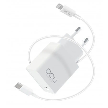 Cargador USB Tipo C PD 20W + Cable Lightning A USB-C 1 Cargador USB Tipo C PD 20W + Cable Lightning A USB-C