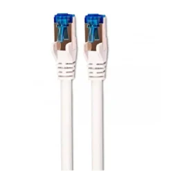 Cable CAT 6A S/STP Blanco Y Azul