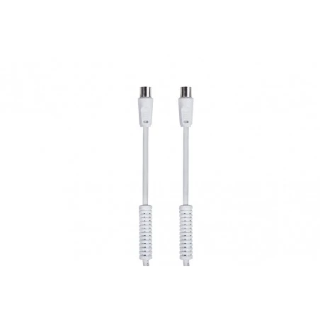 Cable Antena TV Macho-hembra Con Filtros Blancos 1 Cable Antena TV Macho-hembra Con Filtros Blancos