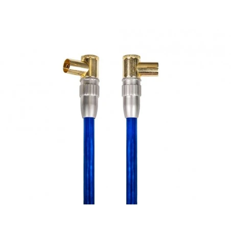 Cable TV 9.5 90º Macho A TV 9.5 90º Hembra Especial LTE 1 Cable TV 9.5 90º Macho A TV 9.5 90º Hembra Especial LTE