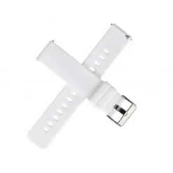 Correa Silicona Blanca 19mm Para Curved Glass Pro