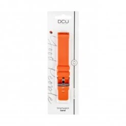 Correa Silicona Naranja 19mm Para Curved Glass Pro
