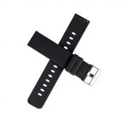 Correa Silicona Negra 19mm Para Curved Glass Pro