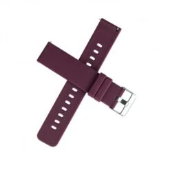 Correa Silicona Púrpura 22mm Para Modelo Sénior
