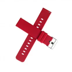 Correa Silicona Roja 19mm Para Curved Glass Pro