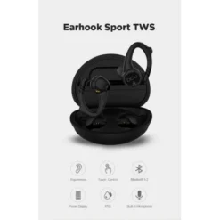Earbuds Bluetooth Sport Earhook IPX-6 Negros -Outlet Dcutec Tienda earbuds bluetooth sport earhook ipx 6 negros 10