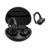 Earbuds Bluetooth Sport Earhook IPX-6 Negros