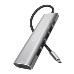 HUB USB Tipo C A HDMI 4K + USB 3.0 + 3*USB 2.0 + PD 100W