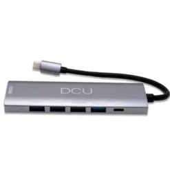 HUB USB Tipo C A HDMI 4K + USB 3.0 + 3*USB 2.0 + PD 100W -Outlet Dcutec Tienda hub usb tipo c a hdmi 4k usb 30 3usb 20 pd 100w 4
