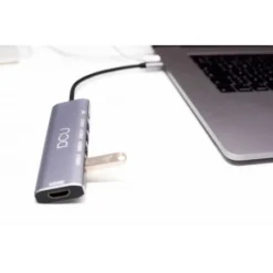 HUB USB Tipo C A HDMI 4K + USB 3.0 + 3*USB 2.0 + PD 100W -Outlet Dcutec Tienda hub usb tipo c a hdmi 4k usb 30 3usb 20 pd 100w 5