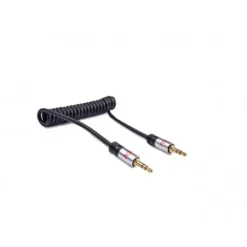 Cable Audio Rizado JACK 3.5 Stereo Macho A JACK 3.5 Stereo Macho