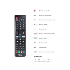 Mando A Distancia Universal Para Televisores LG LCD/LED -Outlet Dcutec Tienda mando a distancia universal para televisores lg lcdled 5