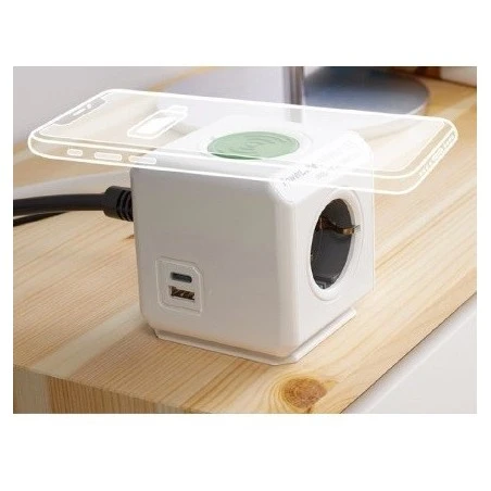 POWERCUBE EXTENDED USB A+C WIRELESS CHARGER 1.5m 4 POWERCUBE EXTENDED USB A+C WIRELESS CHARGER 1.5m - Imagen 4