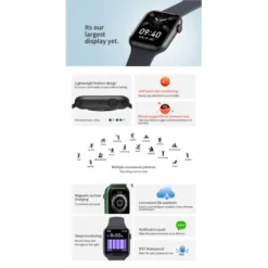 Smartwatch Colorful 2 Negro + Azul Marino -Outlet Dcutec Tienda smartwatch colorful 2 negro azul marino 12