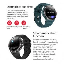 Smartwatch Con GPS Y Pantalla Amoled HD Cian -Outlet Dcutec Tienda smartwatch con gps y pantalla amoled hd cian 9