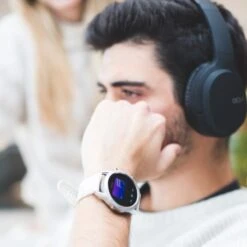 Smartwatch Elegance 2 Correas Piel Negra/silicona Blanca -Outlet Dcutec Tienda smartwatch elegance 2 correas piel negrasilicona blanca 4