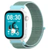 Smartwatch KIDS PRO GPS & Videollamadas Blanco/correa Tela Verde