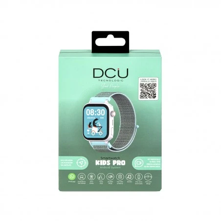 Smartwatch KIDS PRO GPS & Videollamadas Blanco/correa Tela Verde 9 Smartwatch KIDS PRO GPS & Videollamadas Blanco/correa Tela Verde - Imagen 9