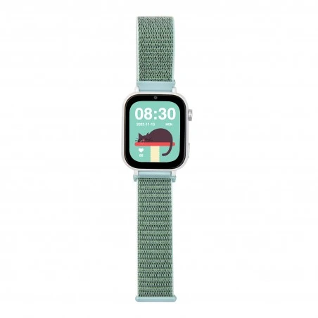 Smartwatch KIDS PRO GPS & Videollamadas Blanco/correa Tela Verde 13 Smartwatch KIDS PRO GPS & Videollamadas Blanco/correa Tela Verde - Imagen 13