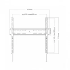 Soporte De Pared Fijo Para TV 32'' - 55'' -Outlet Dcutec Tienda soporte de pared fijo para tv 32 55 1 2